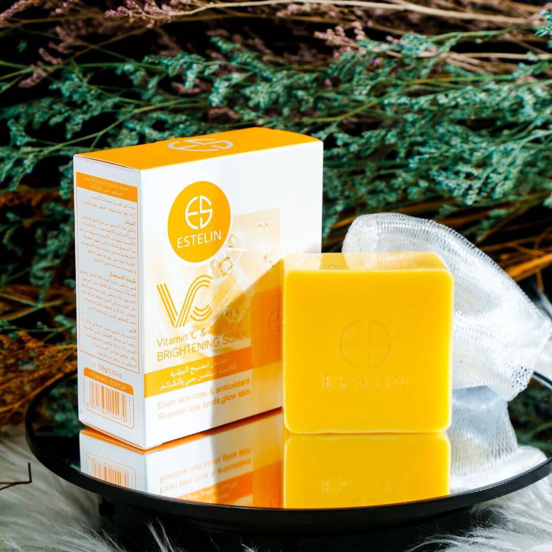 Estelin - Vitamin C & Turmeric Brightening Soap (Original)