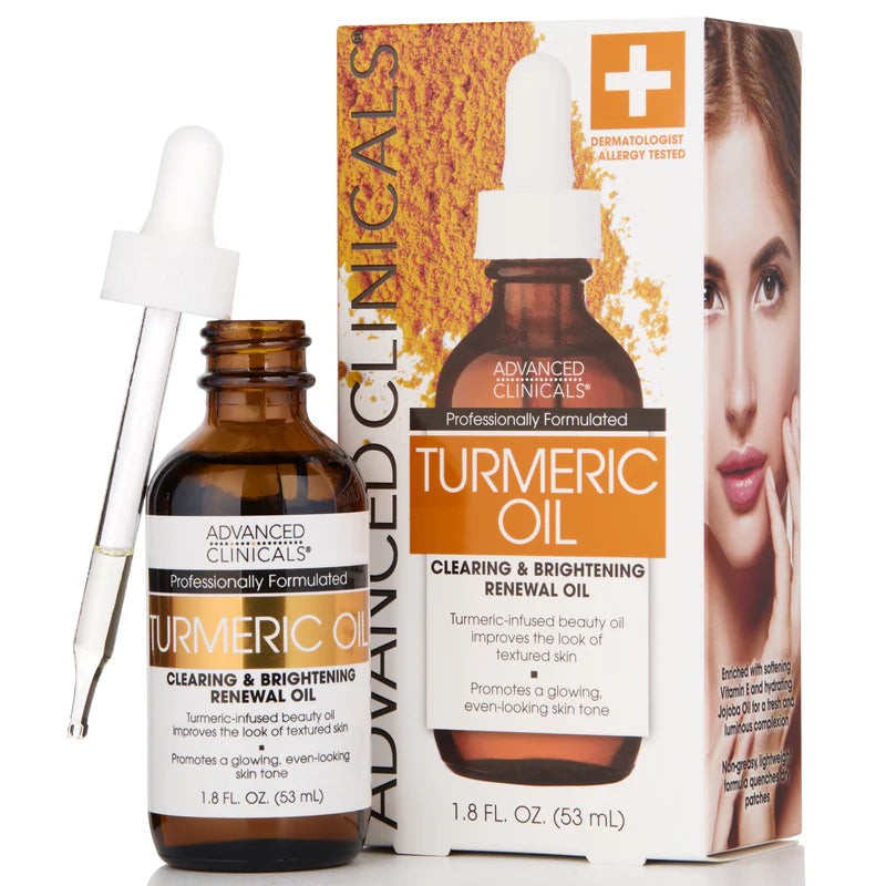 Advanced Clinicals - Turmeric Oil Clearing & Brightening Renewal Oil