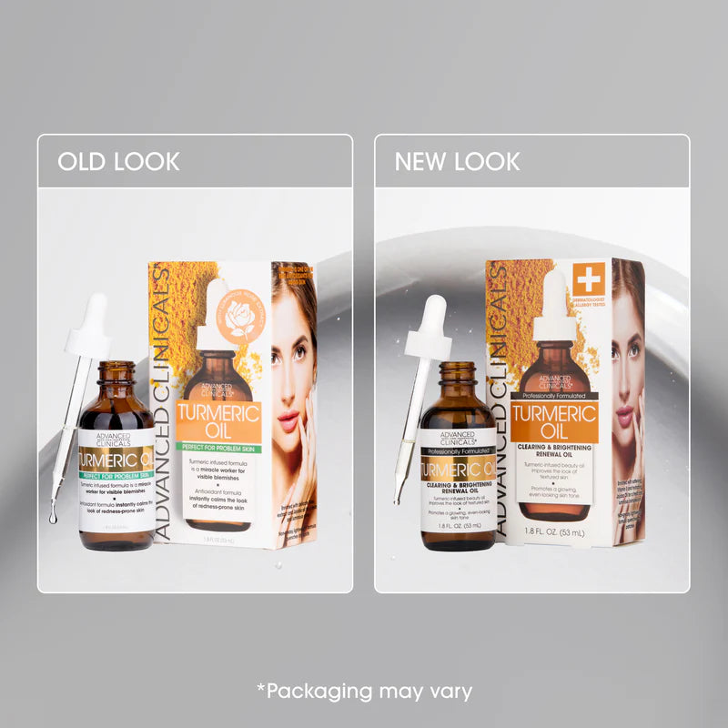 Advanced Clinicals - Turmeric Oil Clearing & Brightening Renewal Oil