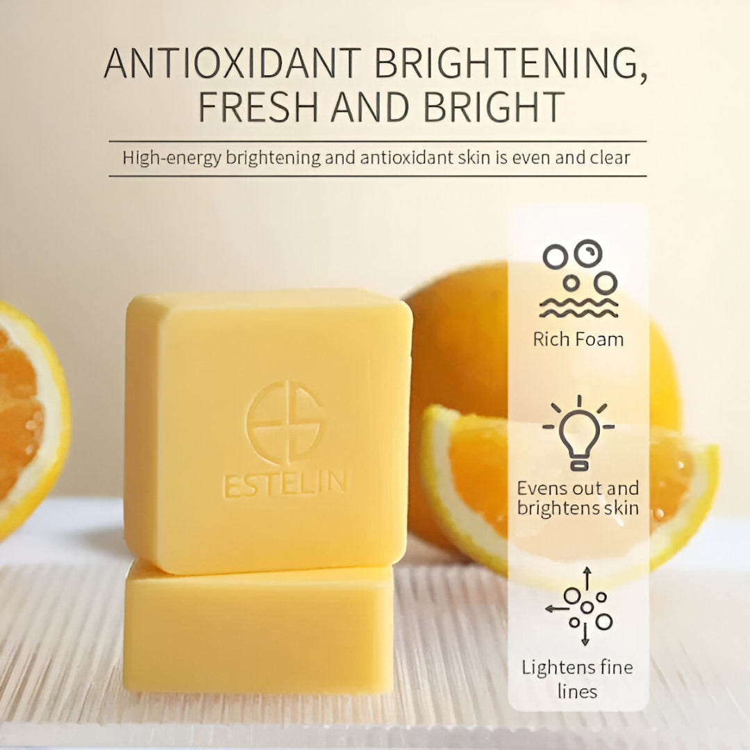 Estelin - Vitamin C & Turmeric Brightening Soap (Original)