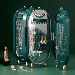 Emerald Foldable Jewelry Organizer